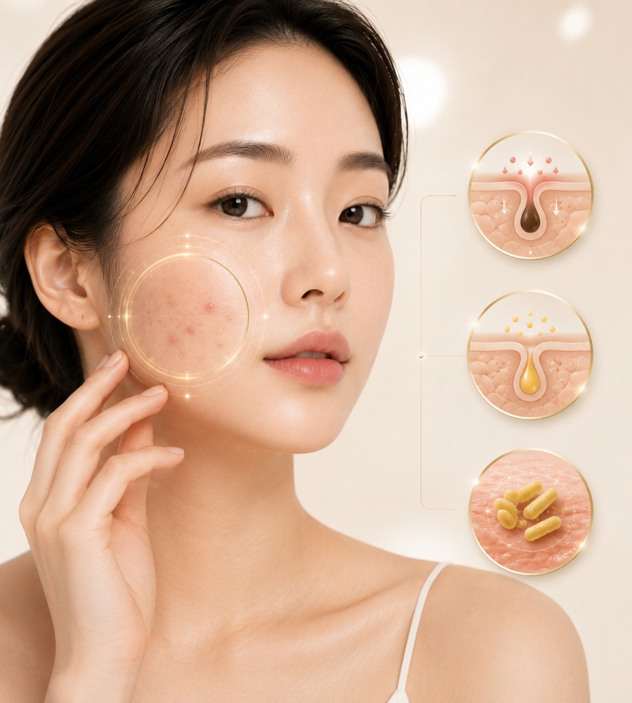 여드름 원인 정밀 진단