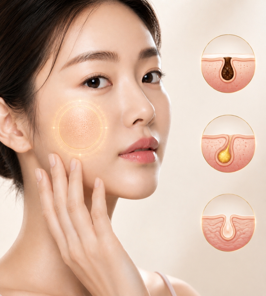 모공·피지 정밀 분석